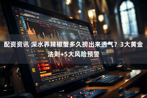 配资资讯 深水养辣椒蟹多久捞出来透气？3大黄金法则+5大风险预警